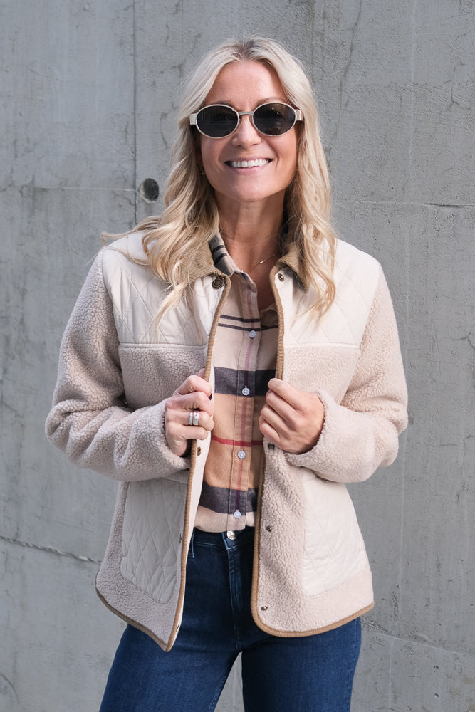 Laurel Fleece Jacket Mist