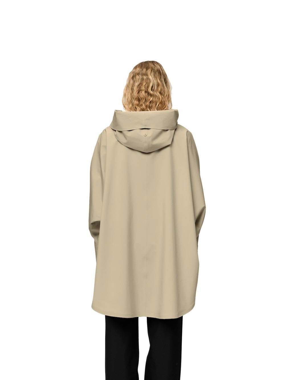 Bergen Poncho Oakmoss