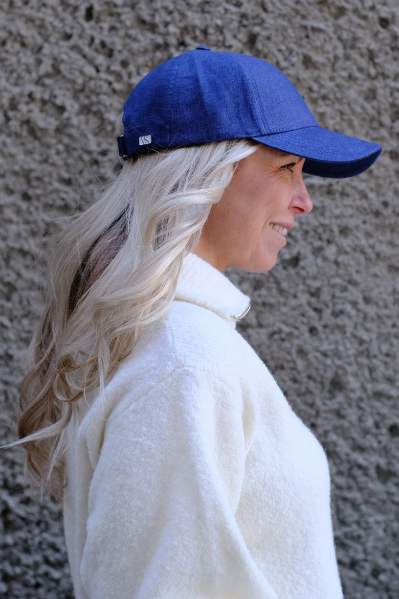 Oxford Blue Linen