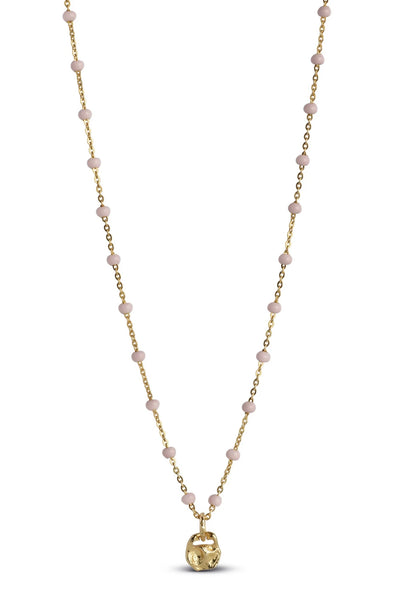 Necklace Lola Refined Light Pink Gold