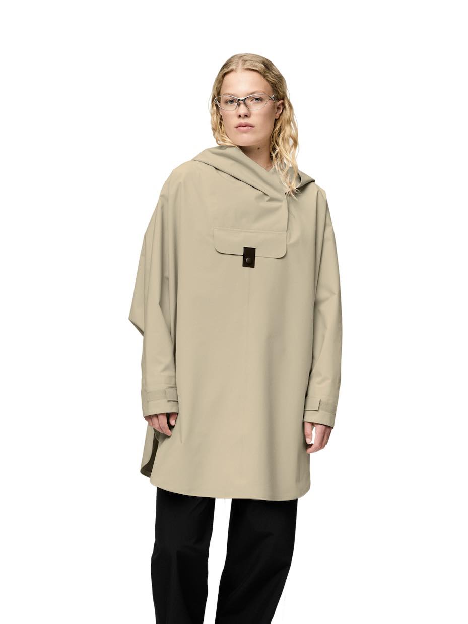 Bergen Poncho Oakmoss