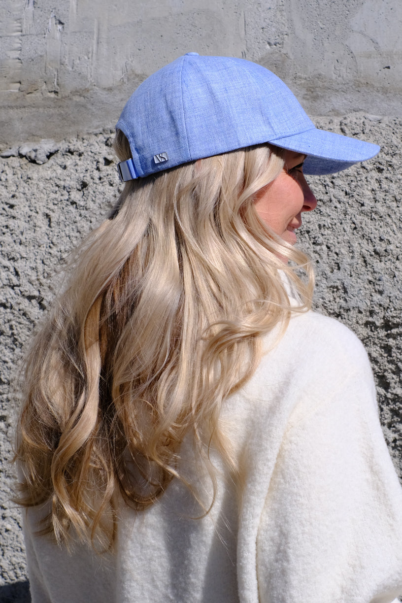 Azure Blue Linen