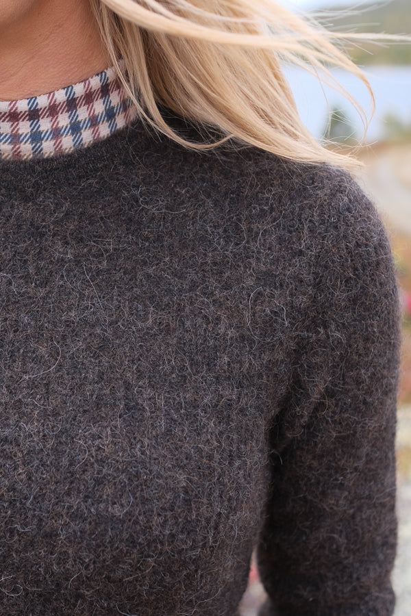 Aria Sweater Dark Brown