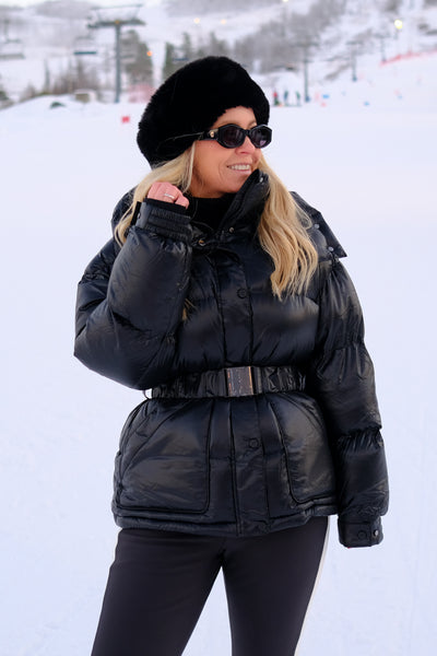 Maya Down Parka Jet Black