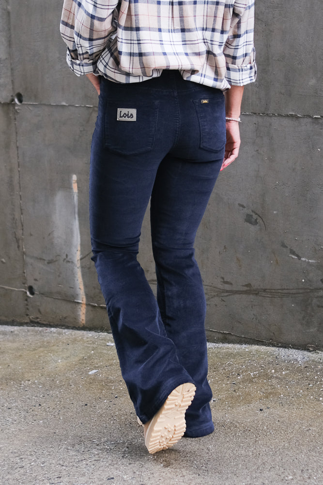 Raval Shiny Micro Navy