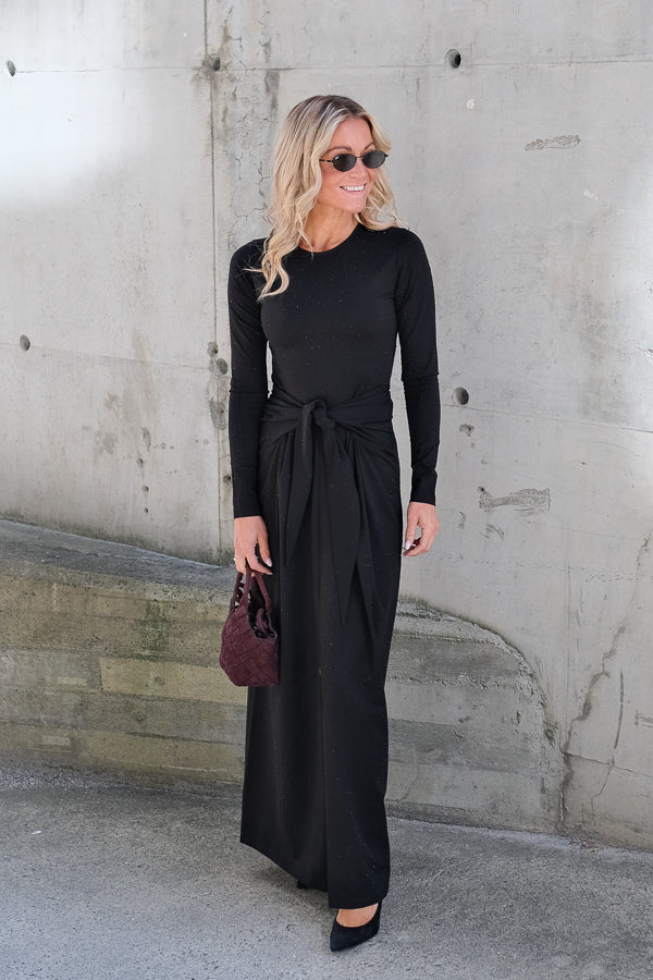 Comete Dress Noir Sparkle