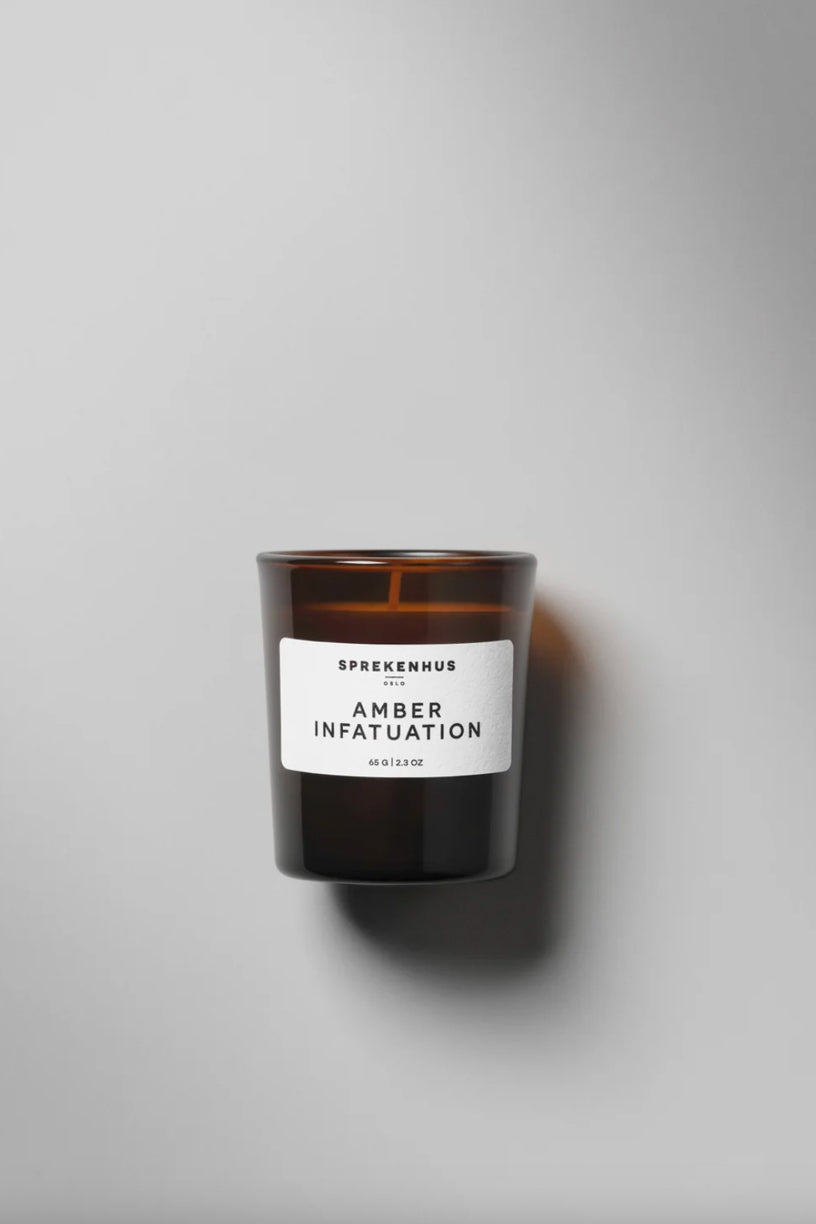 Amber Infatuation Mini Fragranced Candle 65g