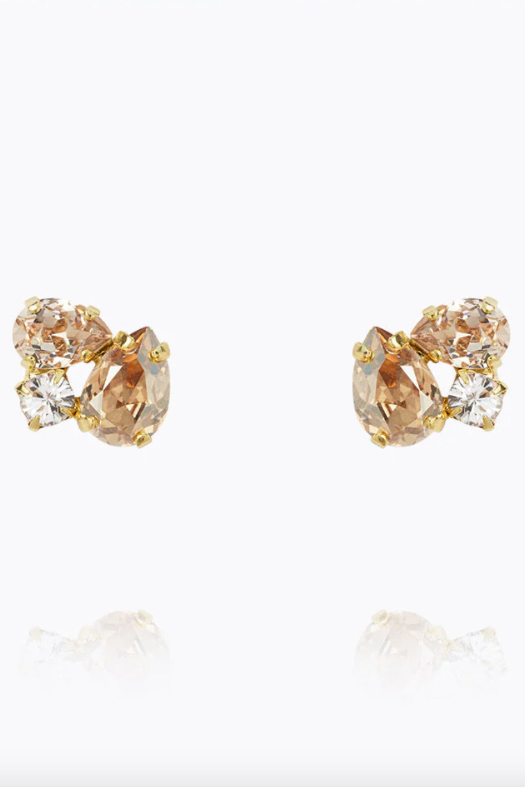 Alisia Earring Gold Golden Combo