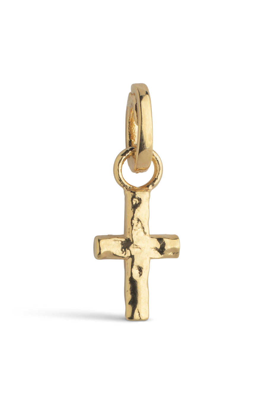 Golden Cross Charm Gold