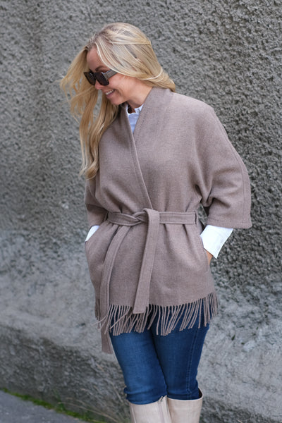 Akila Lambswool Jacket Desert