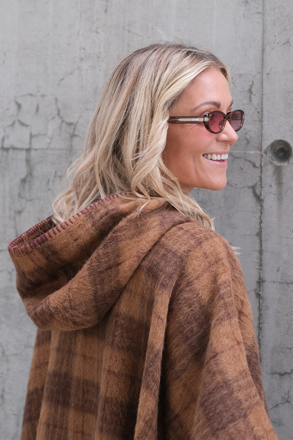 Tailored Cape Autumn Checks