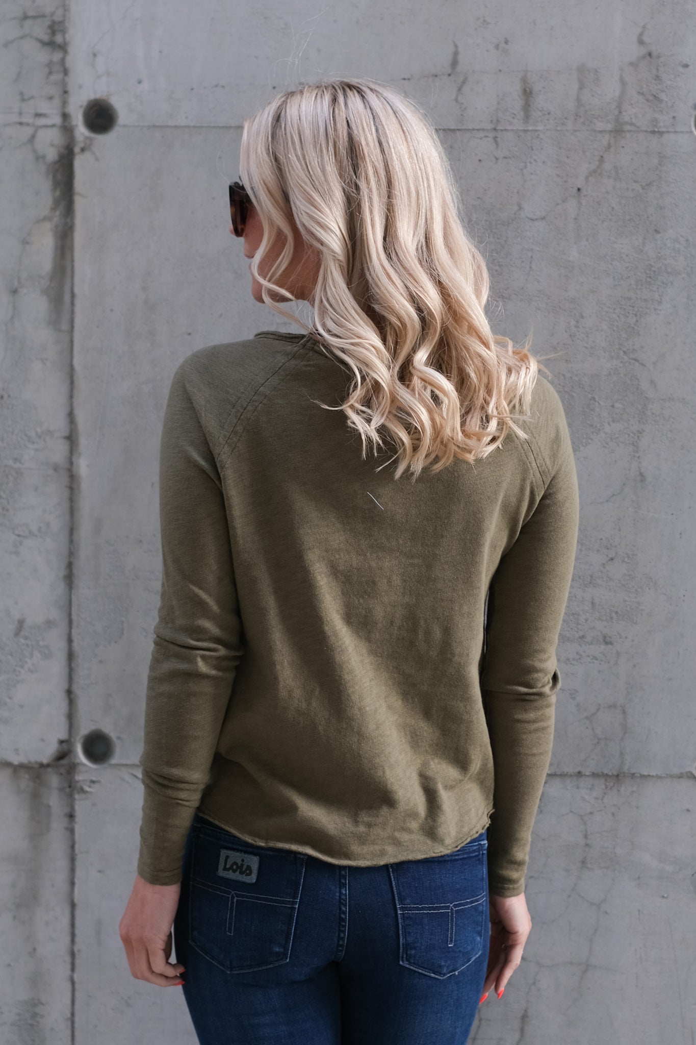 Sonoma Longsleeve O-Neck Vintage Bush