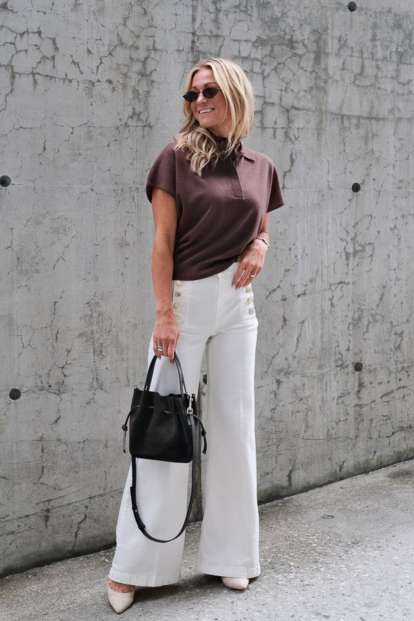 Claro Knit SS Polo Carafe