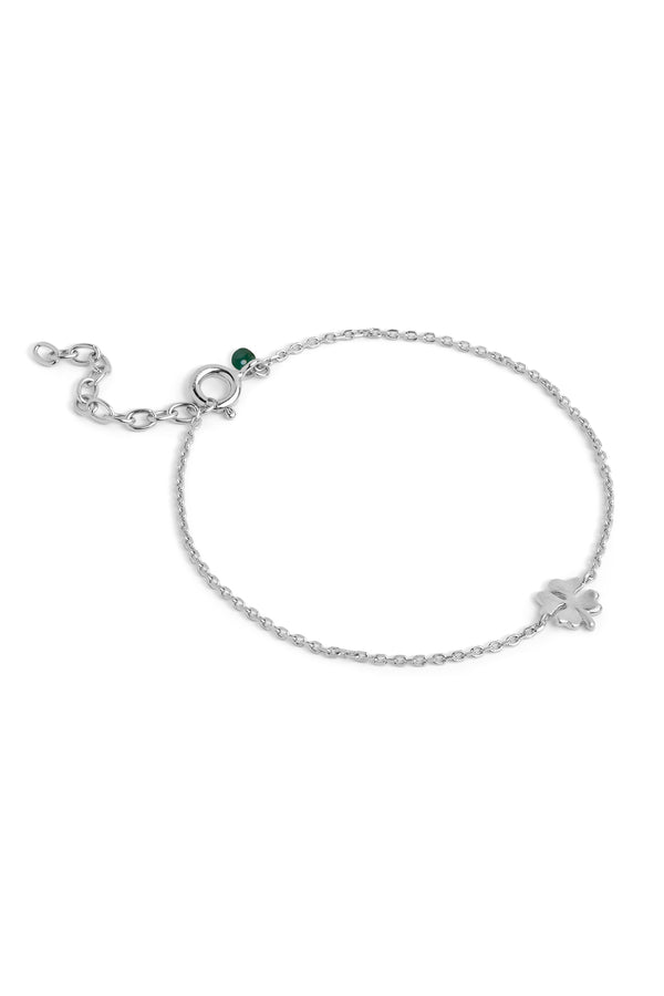 Bracelet Four-Leaf Clover Silver