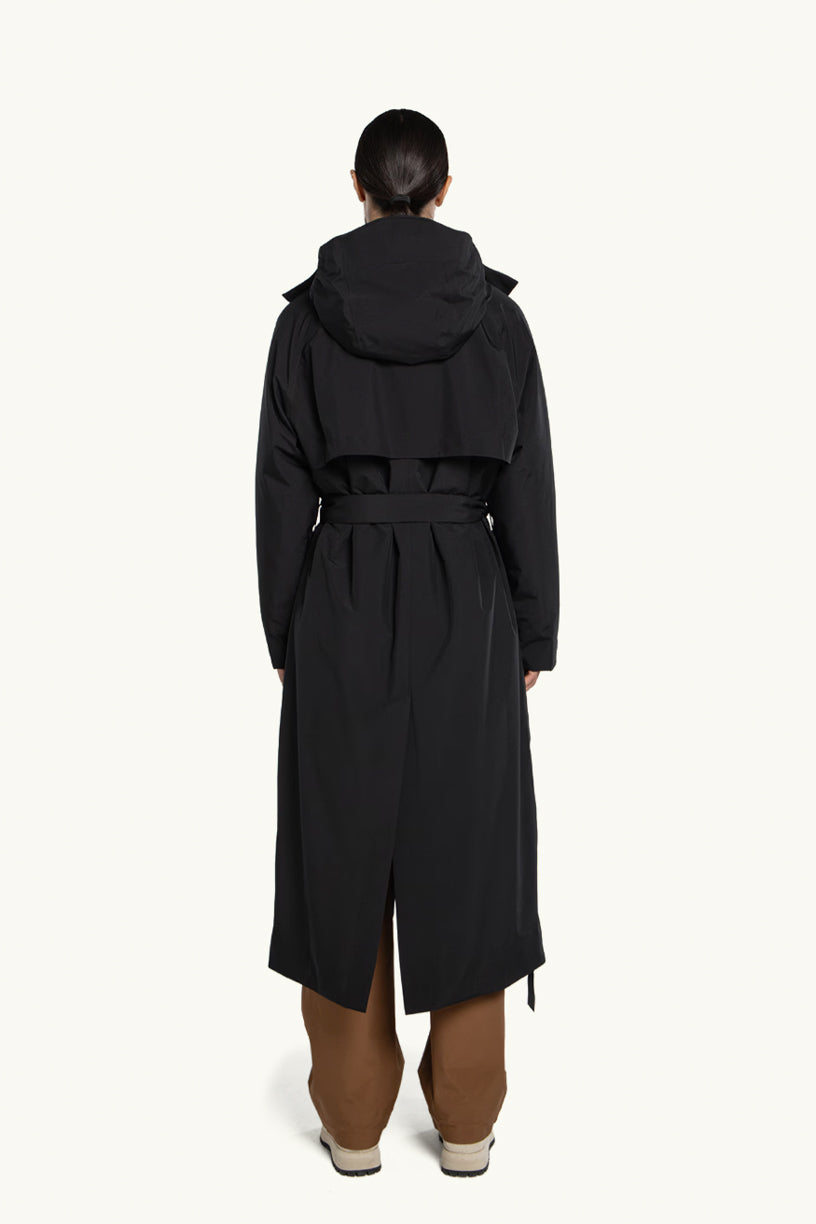 Åse Insulated Coat Black