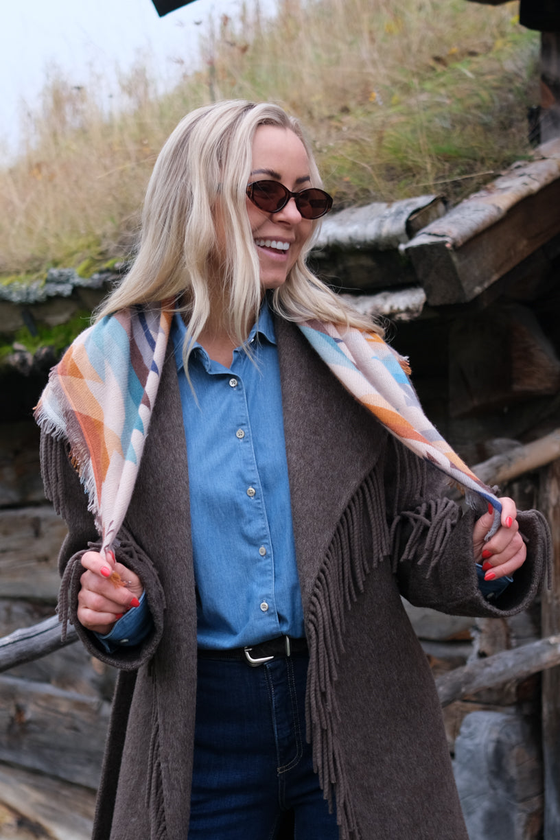 Cashmere Scarf Square Rio Soft Multiple
