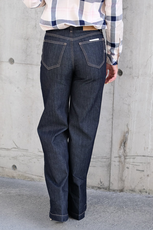 Giudith Pants Dark Denim Rinse