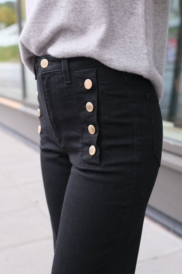 Giudith Pants A Denim Nero
