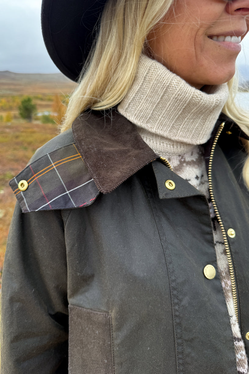 Icons Modern Beaufort Wax Jacket Olive