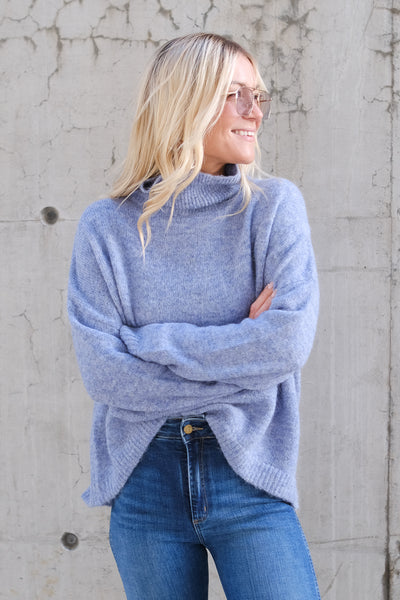 Russo Sweater Denim Melange