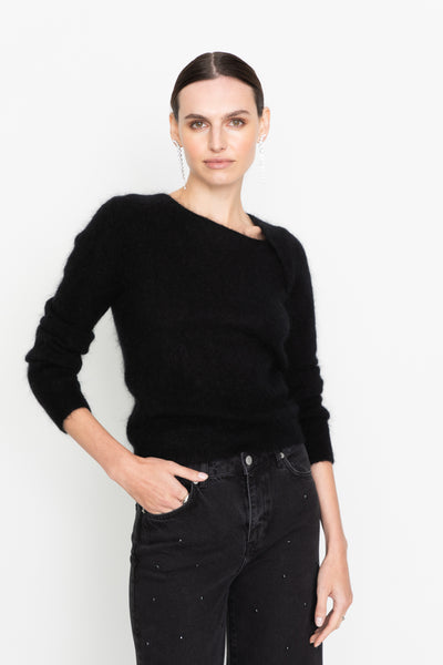 Aurora Knit Sweater Black