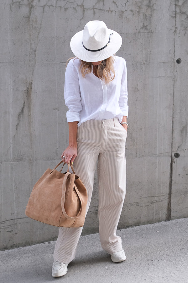 Evelyn Hat Whisper White