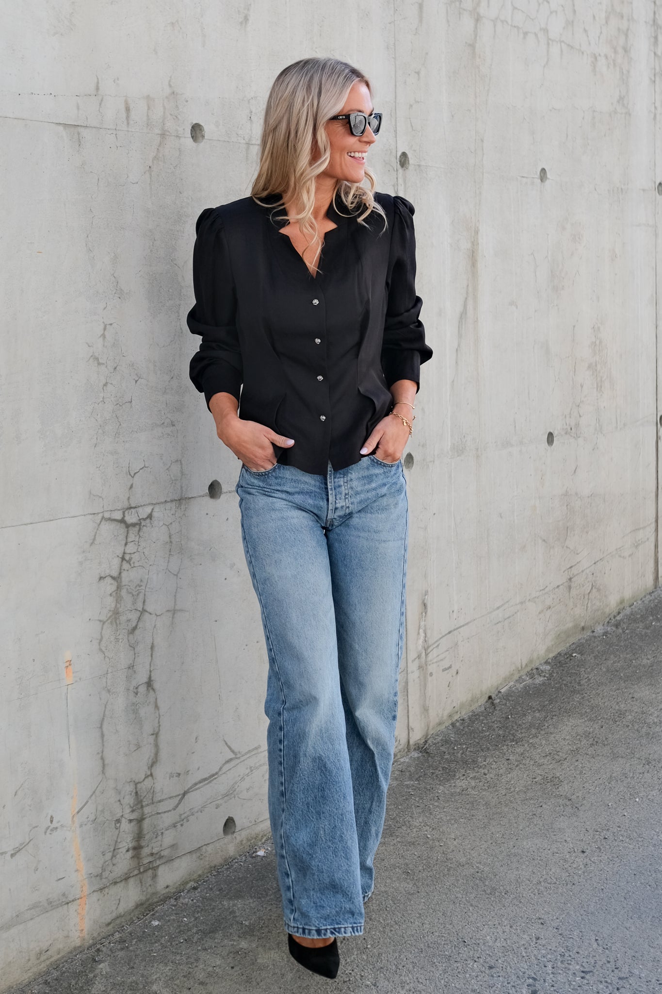 Sue Blouse Black