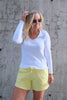 Sonoma Longsleeve Boatneck Blanc