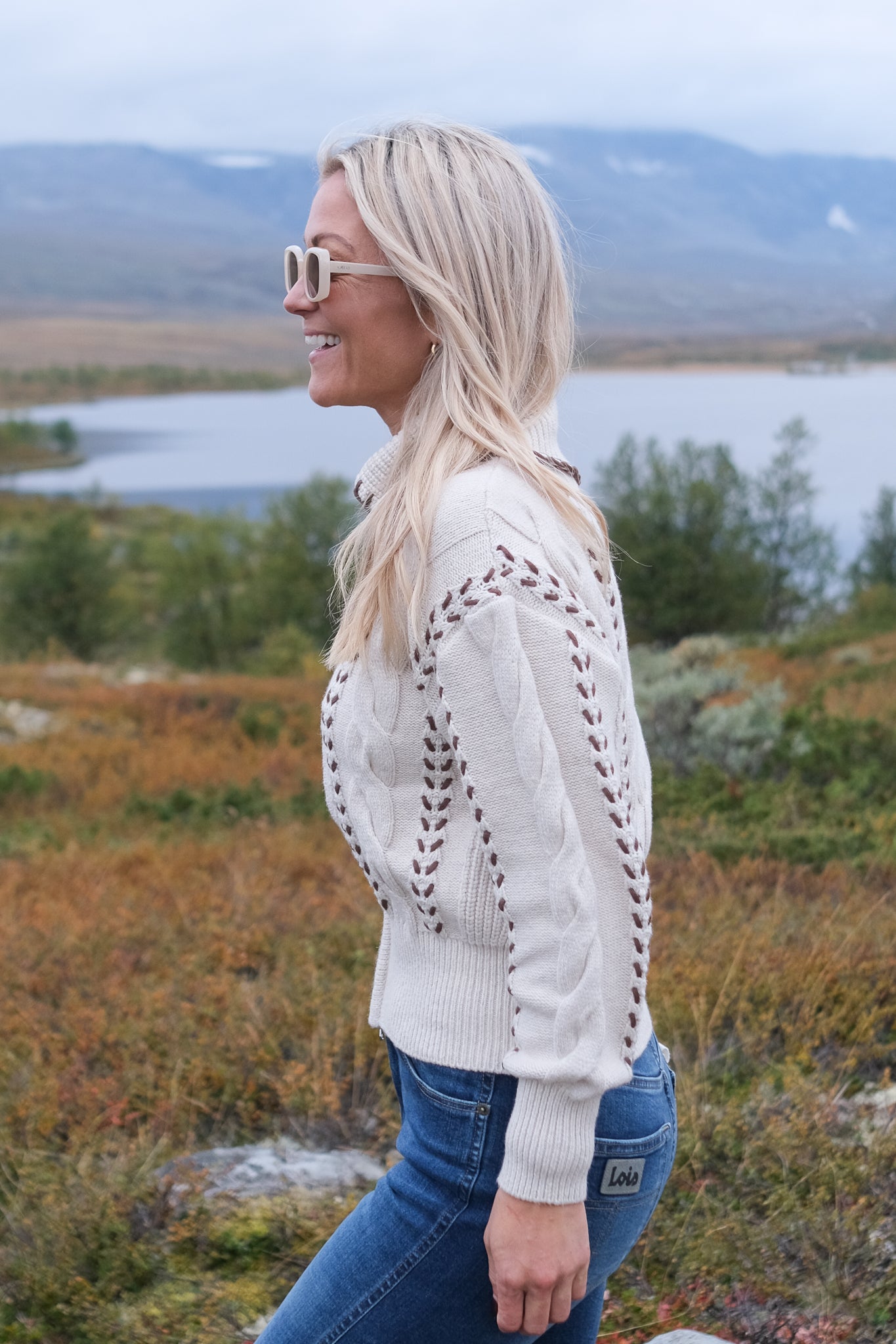 Lune Sweater Oatmeal Brown