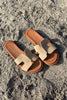 Pam Sandals Suede Mushroom