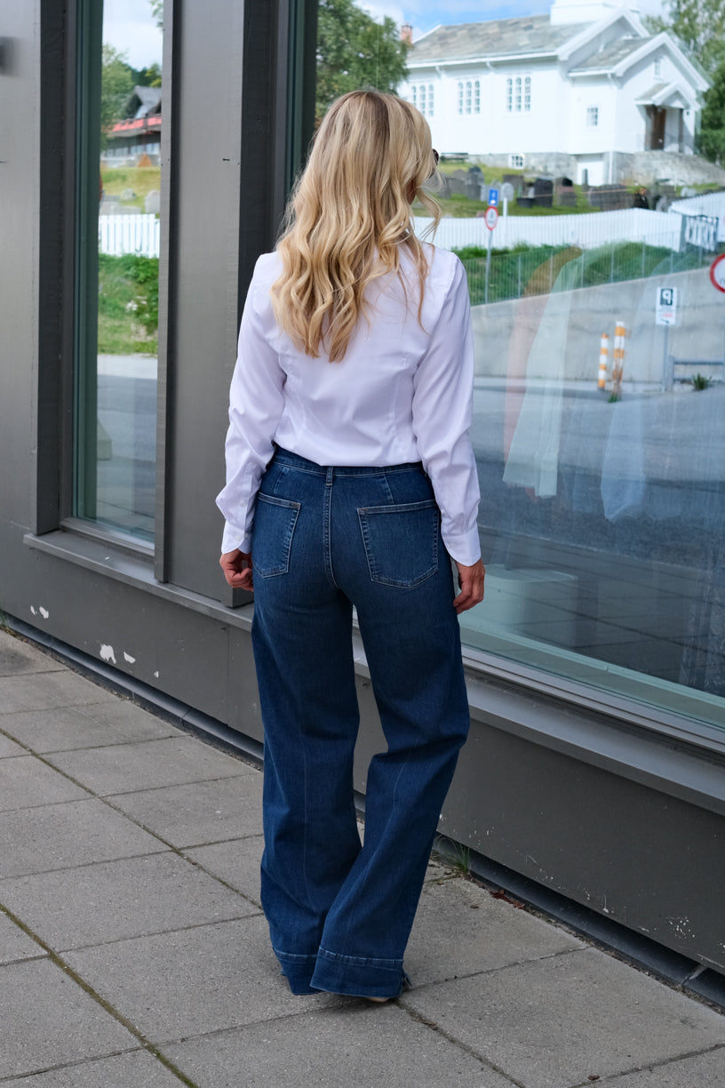 Le Slice Slim Palazzo Long Folklore