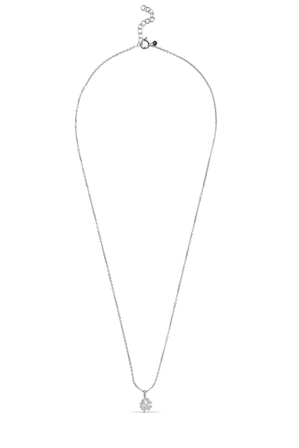 Necklace Four-Leaf Clover Silver