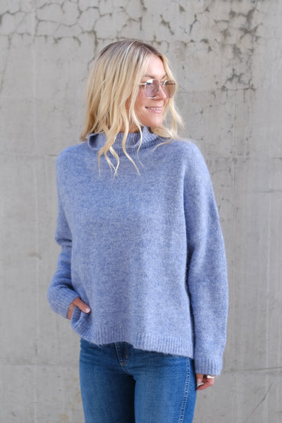 Russo Sweater Denim Melange