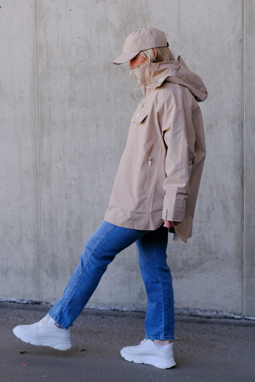 Voss Poncho Beige