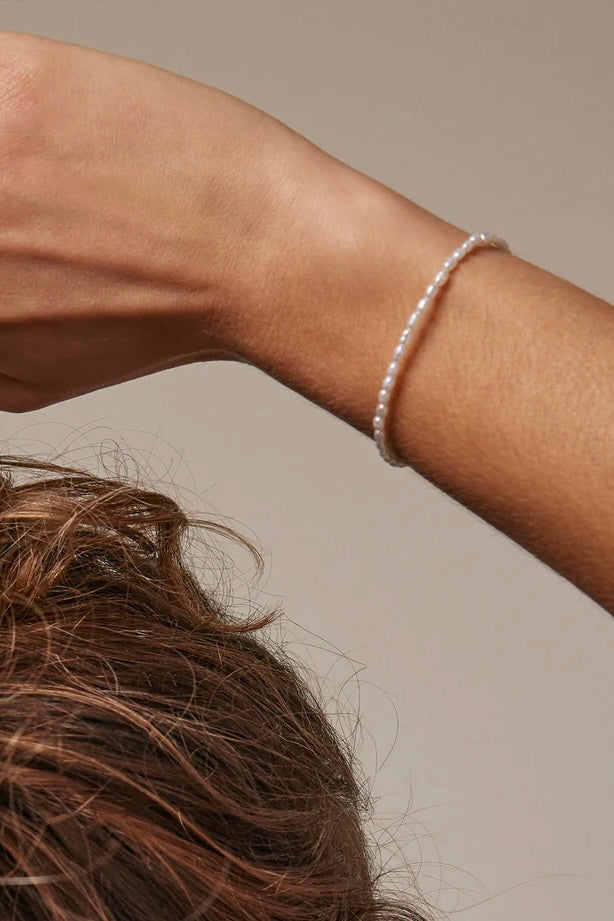 Erna Bracelet Gold Pearl