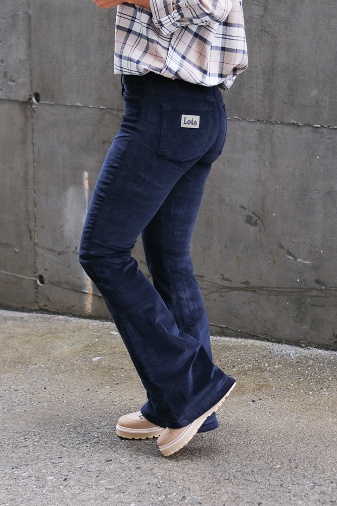 Raval Shiny Micro Navy