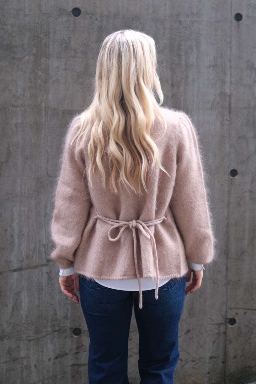 Fredrikke Chunky Cardigan Hazel Beige