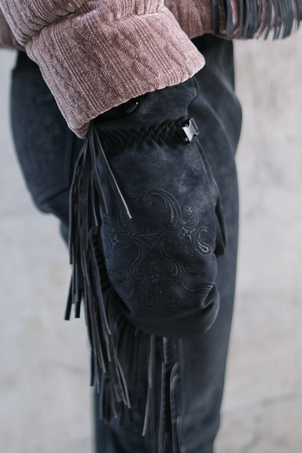 Furanji Mittens Black