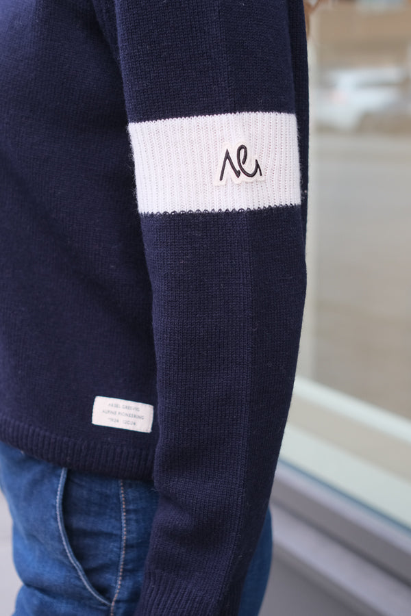 Avel Crew Neck Jumper Navy