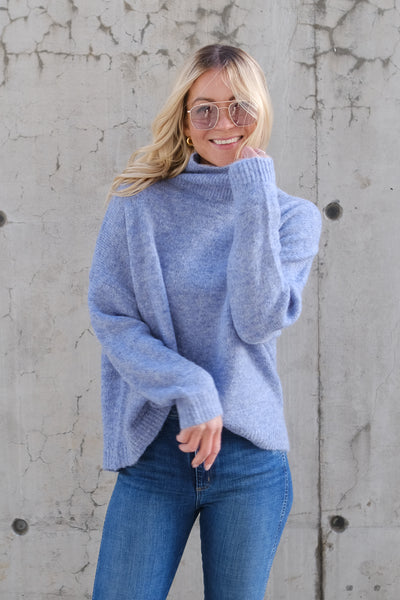 Russo Sweater Denim Melange