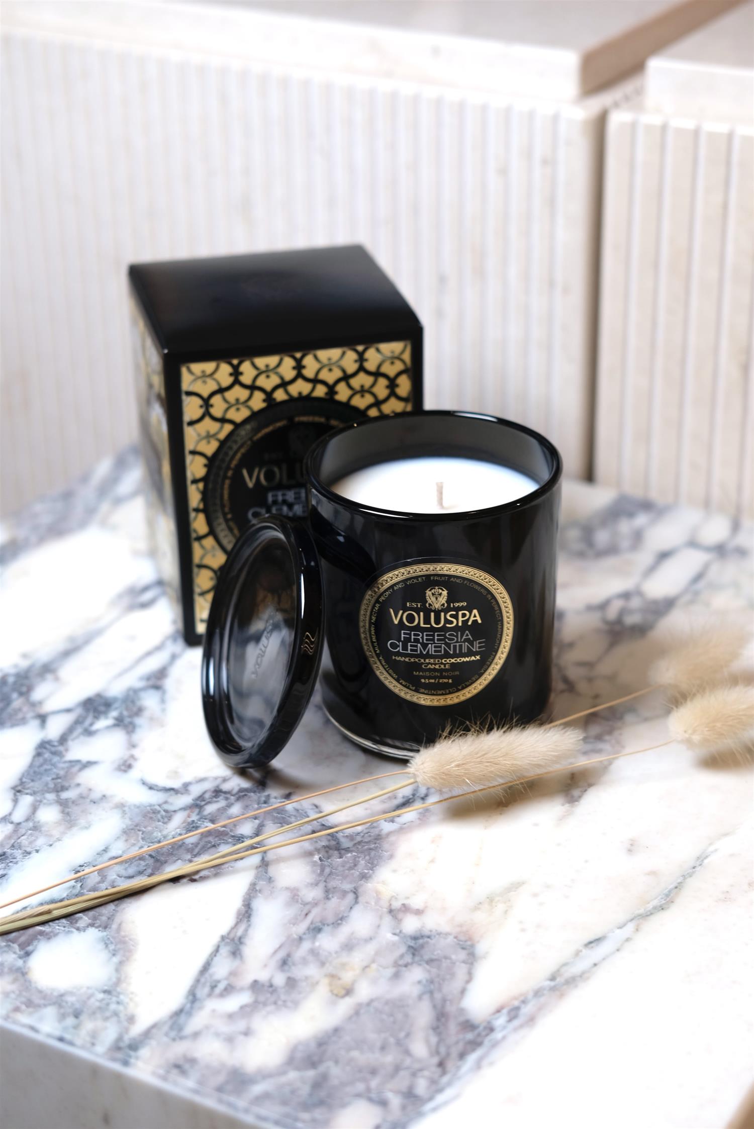 Freesia Clementine Glasskrukke