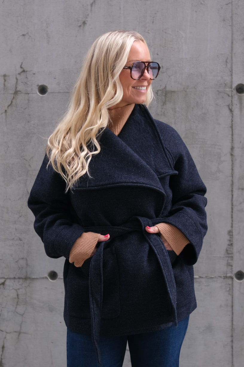 Elvis Coat Bleu Nuit