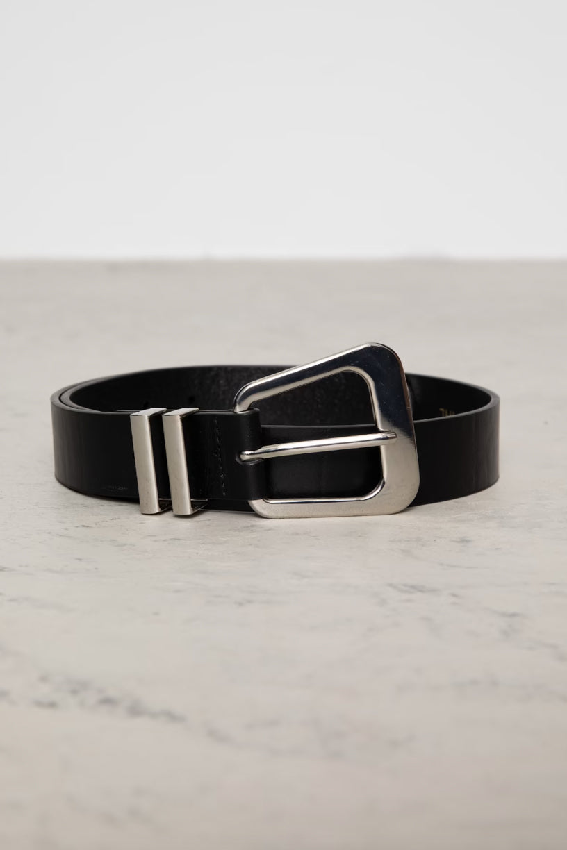 Bennet Belt Black Silver