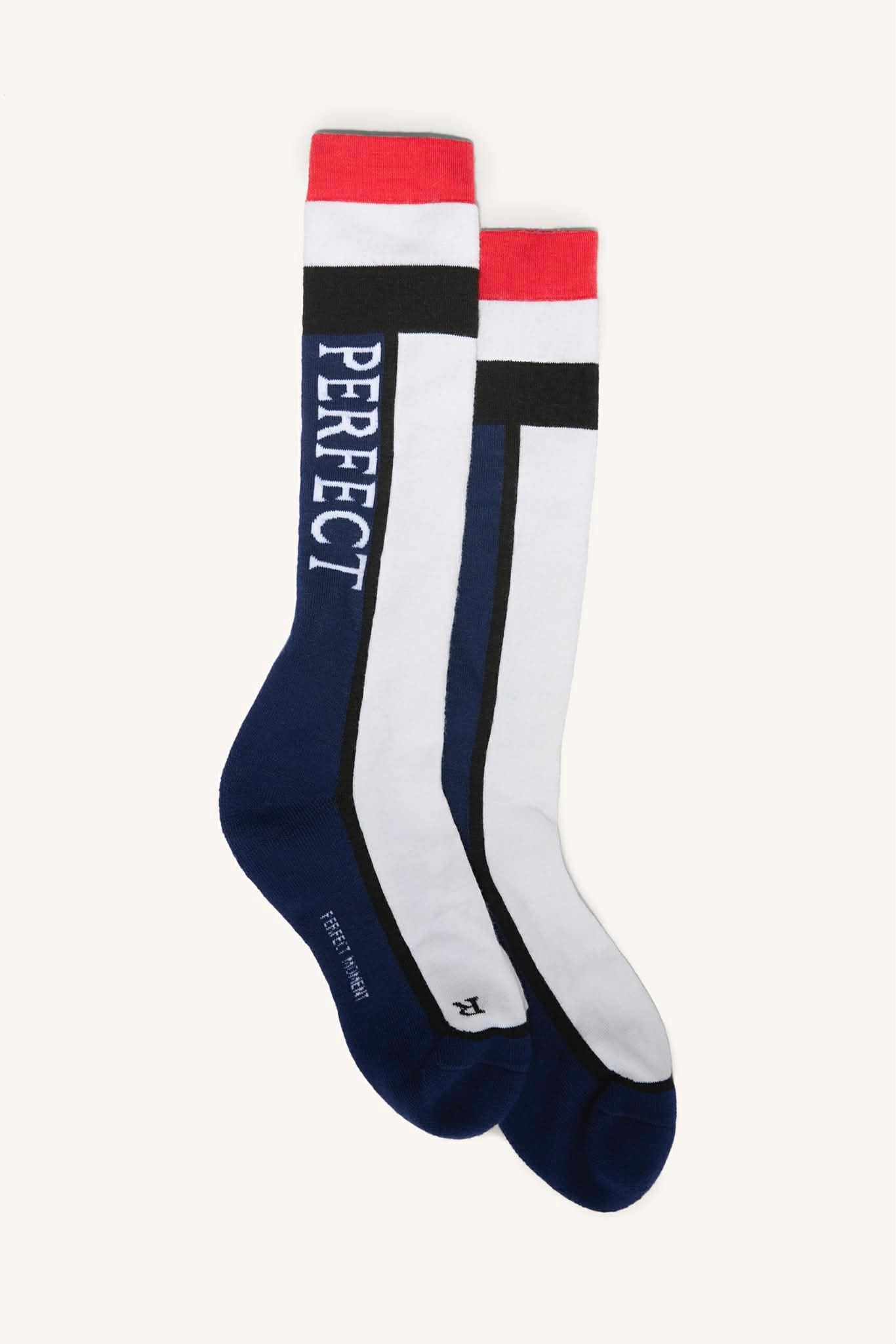 Ski Sock Black/White/Red