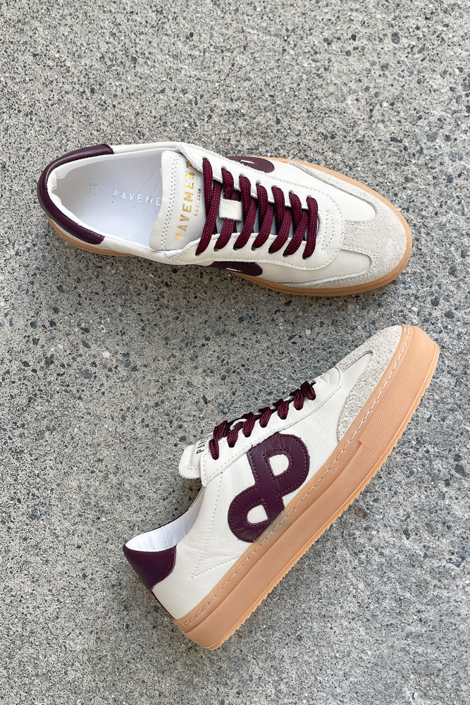 Kohia Sneakers Bordeaux Combo