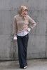 Ashdown Cable Knitted Jumper Honey