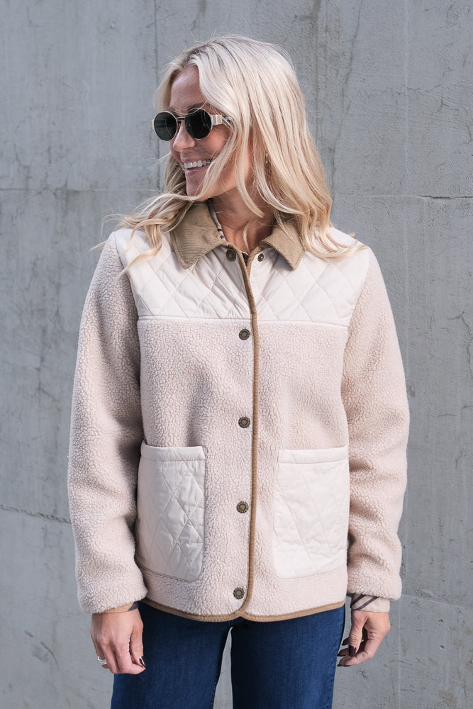 Laurel Fleece Jacket Mist
