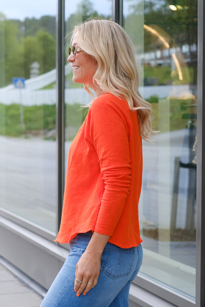 Sonoma Longsleeve O-Neck Orange Vintage