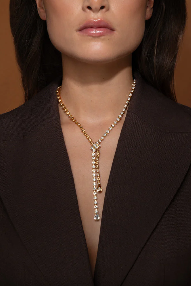 Yvette Necklace Topaz Combo