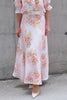 Linen Maxi Skirt Rose Amore